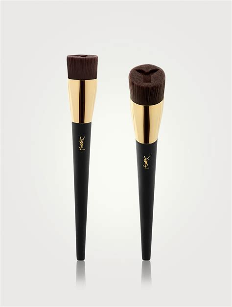 ysl high coverage foundation brush with reservoir|Yves Saint Laurent Pinceau Y High Coverage Foundation .